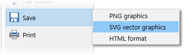 Saving the family tree in SVG format