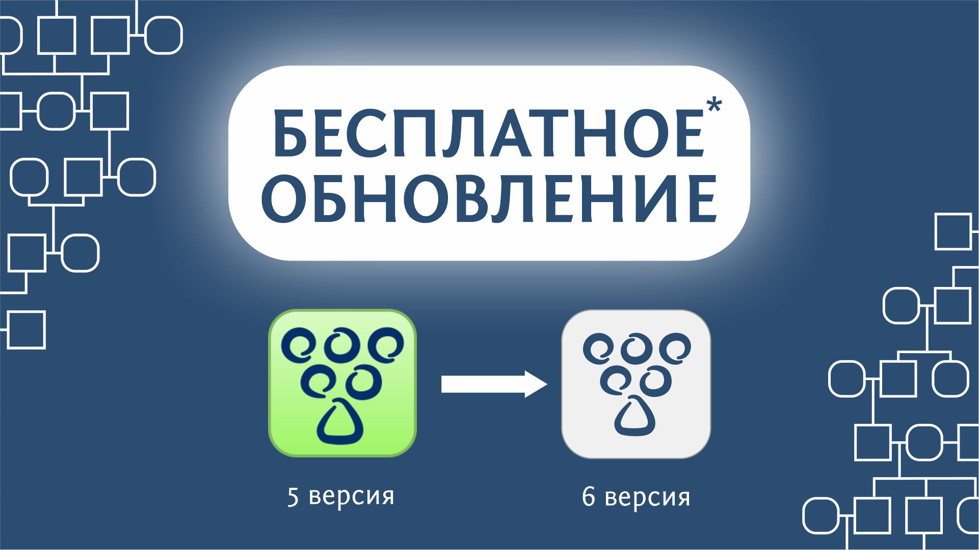 Бесплатное обновление